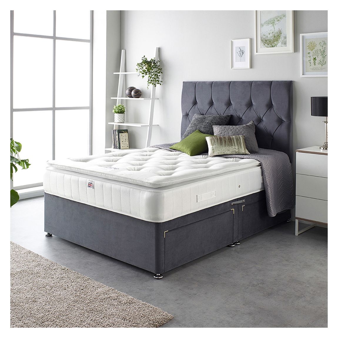 Natural Cashmere Pillowtop Mattress King main product photo
