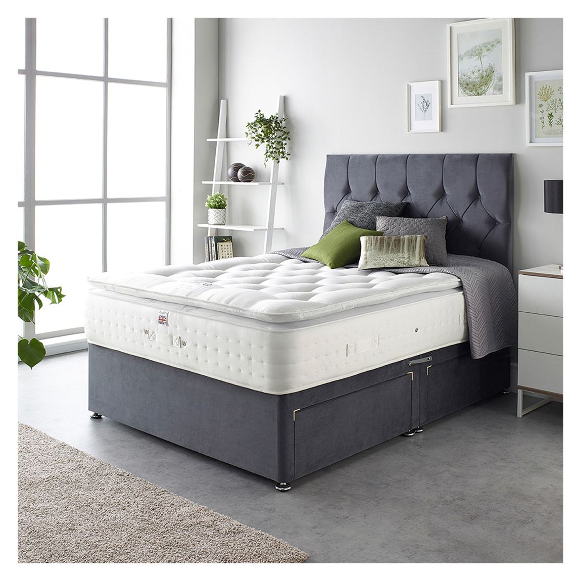 Cashmere 1000 Pocket Pillowtop Mattress Small Double main product photo