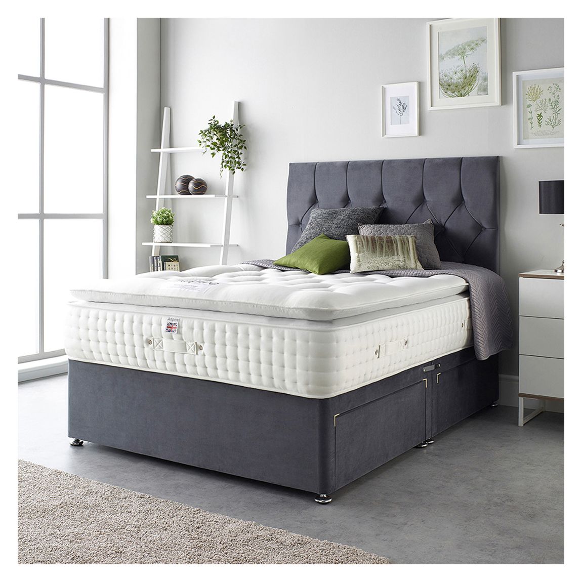 Alpaca Silk 5000 Pocket Pillowtop Mattress, Small Double main product photo