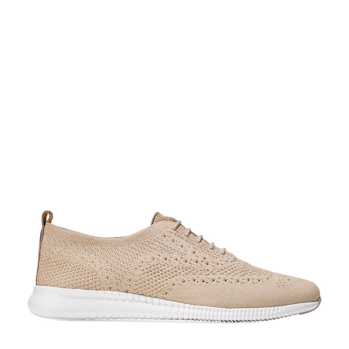 Beige 2.Zerogrand Wingtip Oxford Shoes main product photo