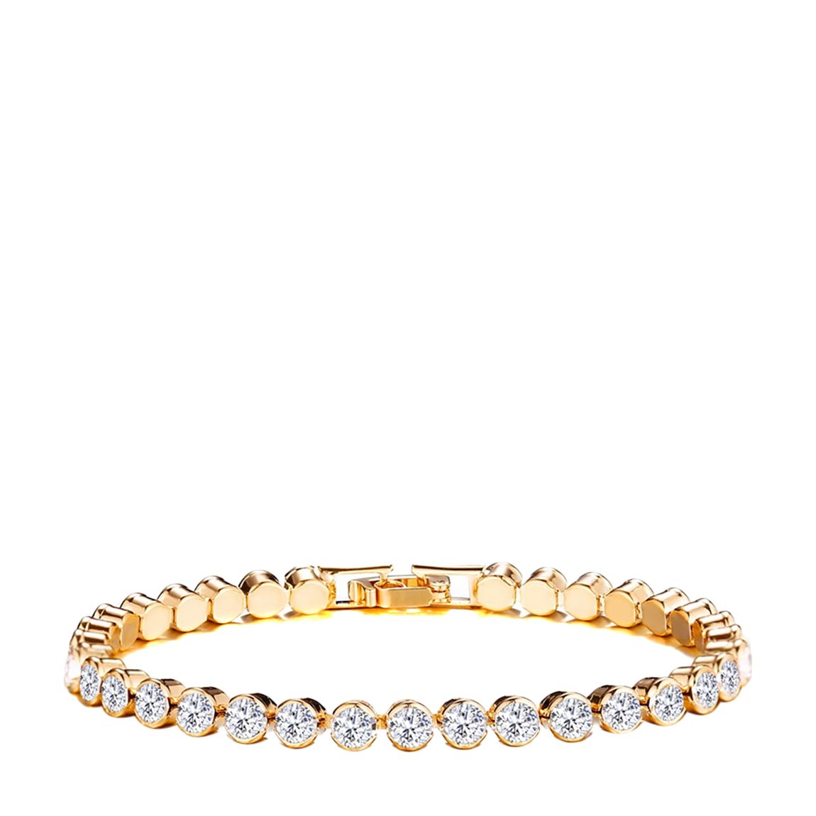 18K Gold Plated Tennis Bracelet main product photo