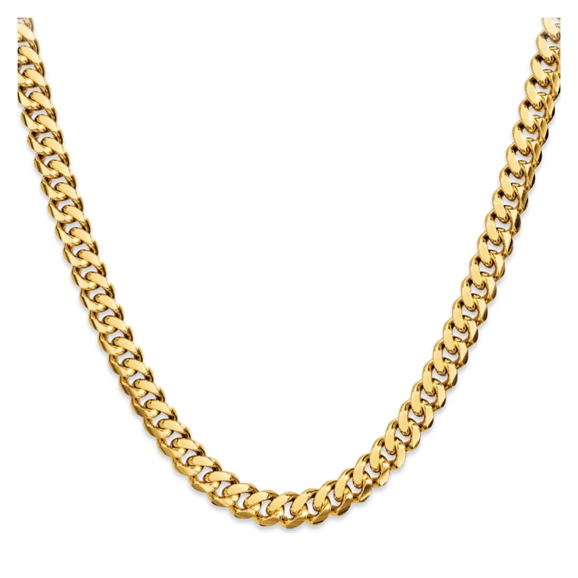 18k Gold Plated Link Necklace main product photo