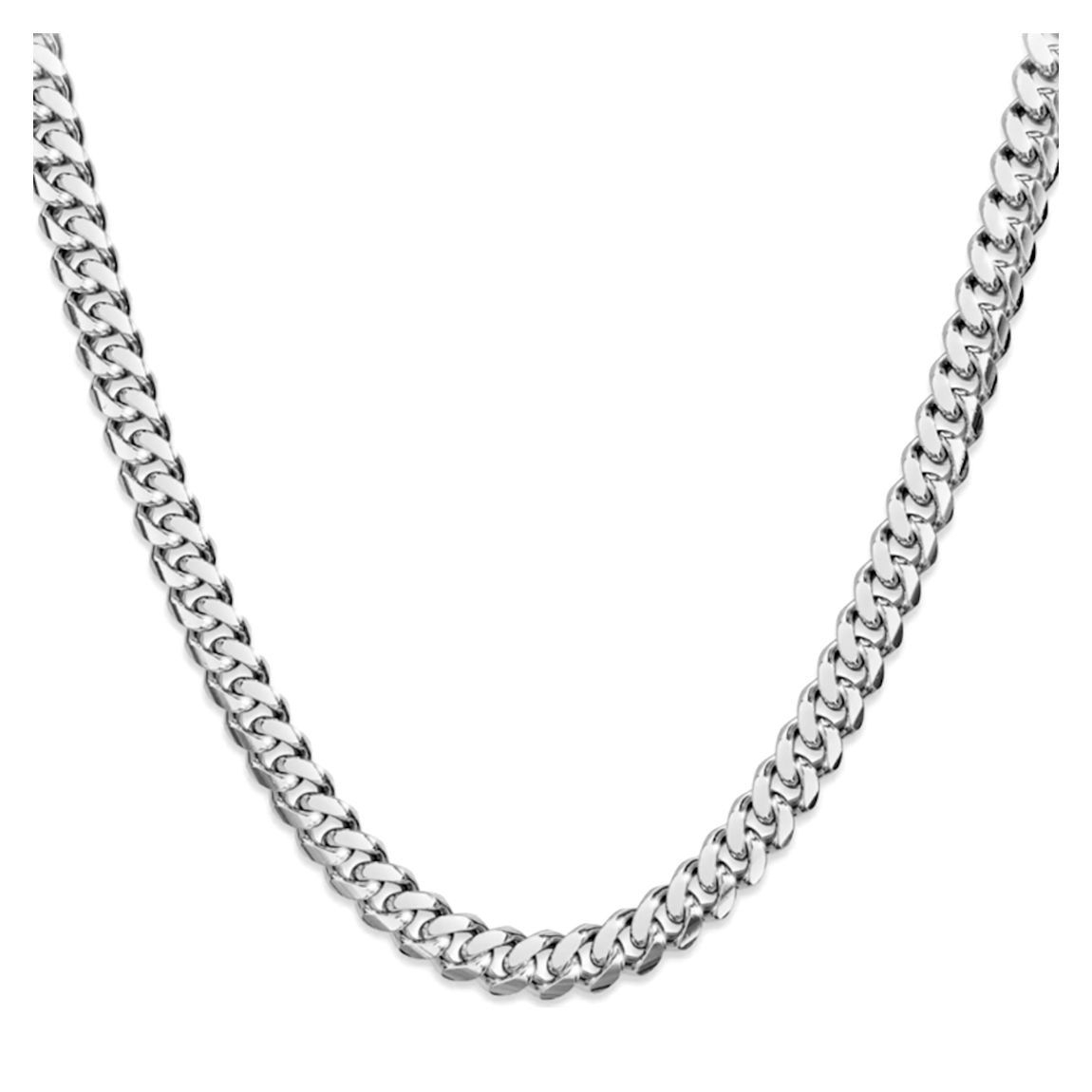 Silver Plated Link Necklace main product photo