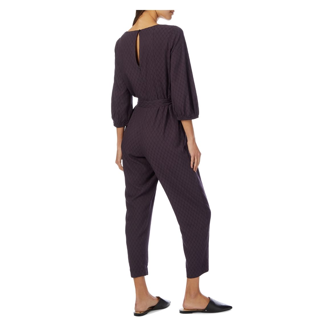 Charcoal Ilda Woven Jumpsuit main product photo