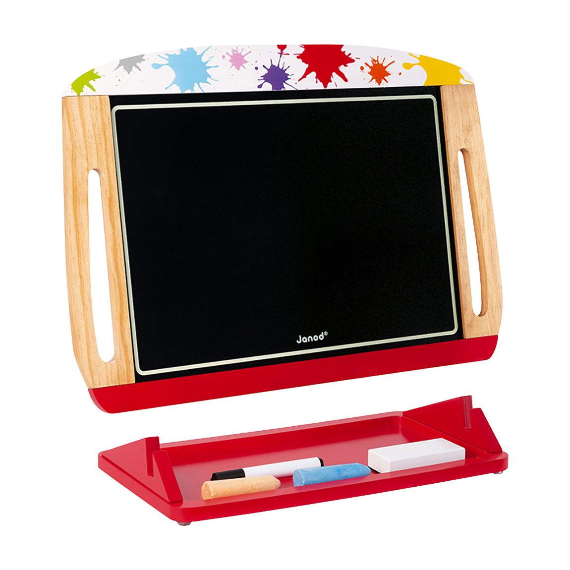 Splash White Blackboard Table main product photo