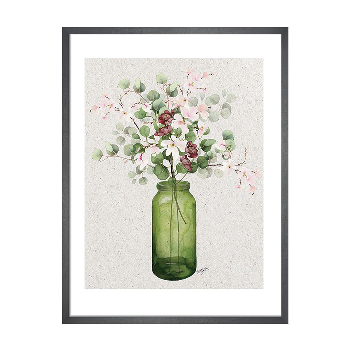 Vase III 40x50cm Framed Print main product photo