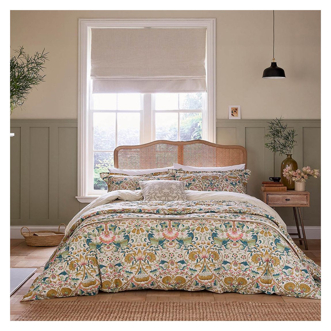 Lodden Superking Duvet Cover Set, Primrose main product photo