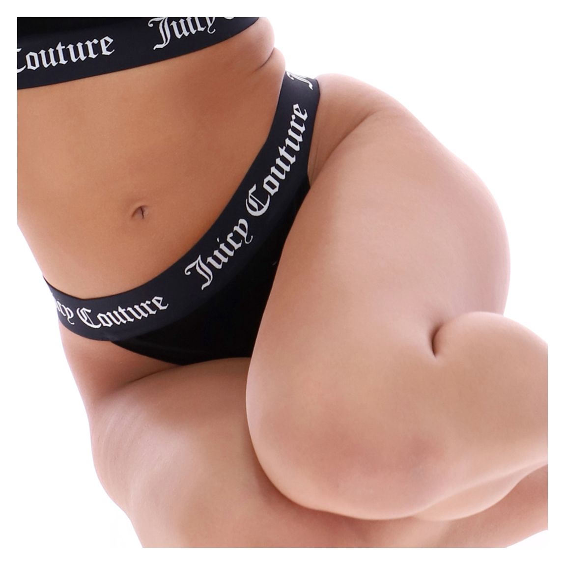Black Velvet Pant With Eastic Waistband main product photo