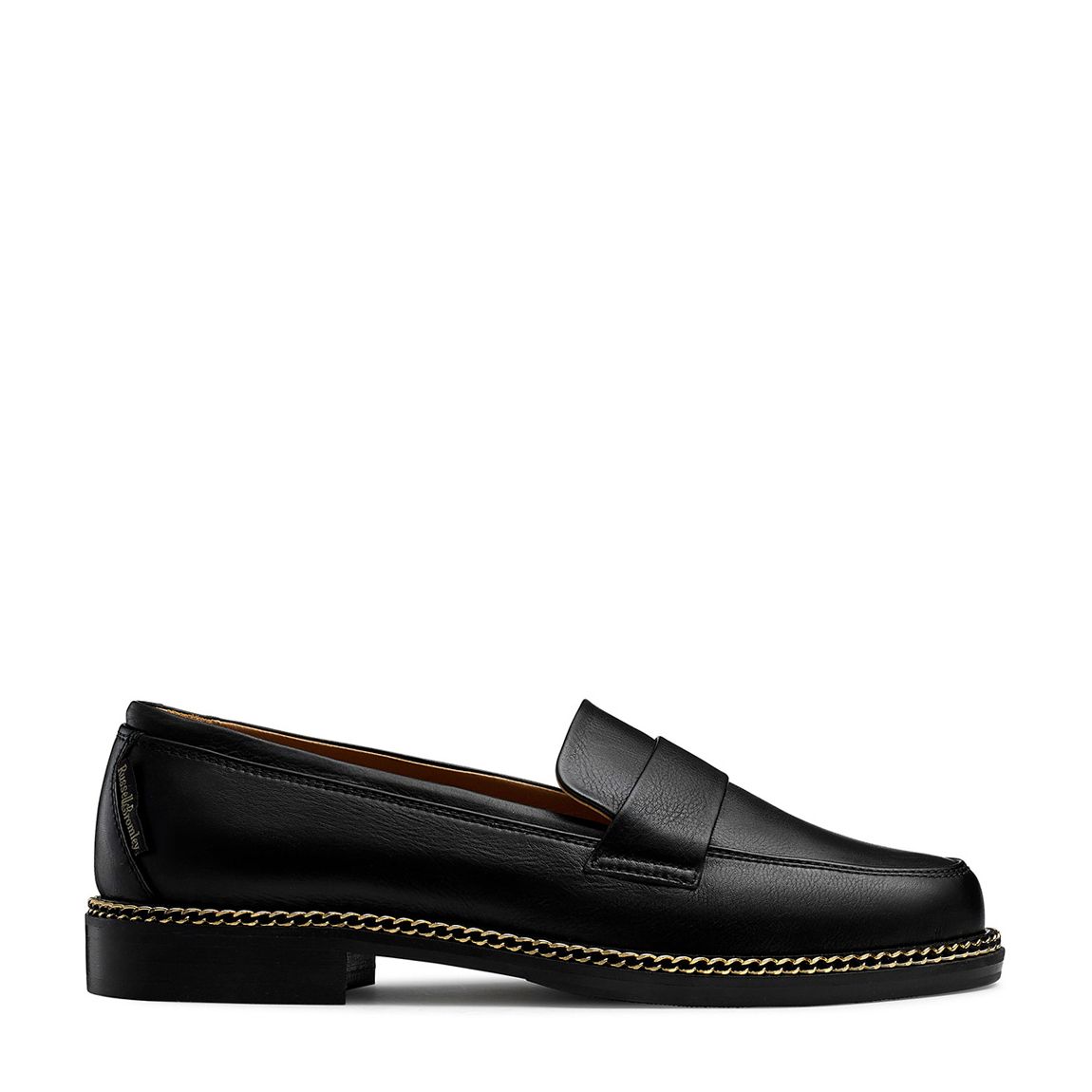 Black Leather Oxford Shoes main product photo