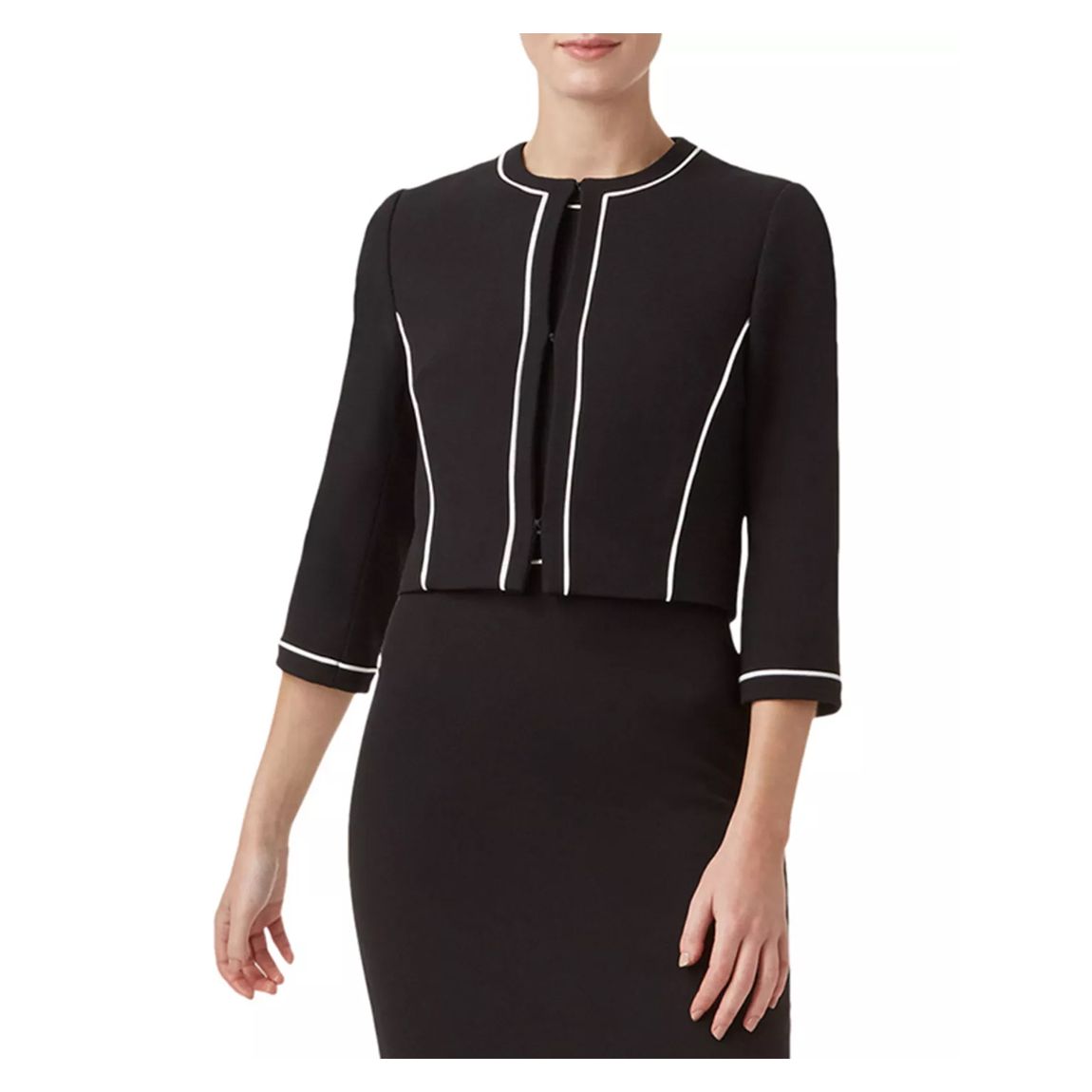 Black/Ivory Petite Cordelia Blazer main product photo