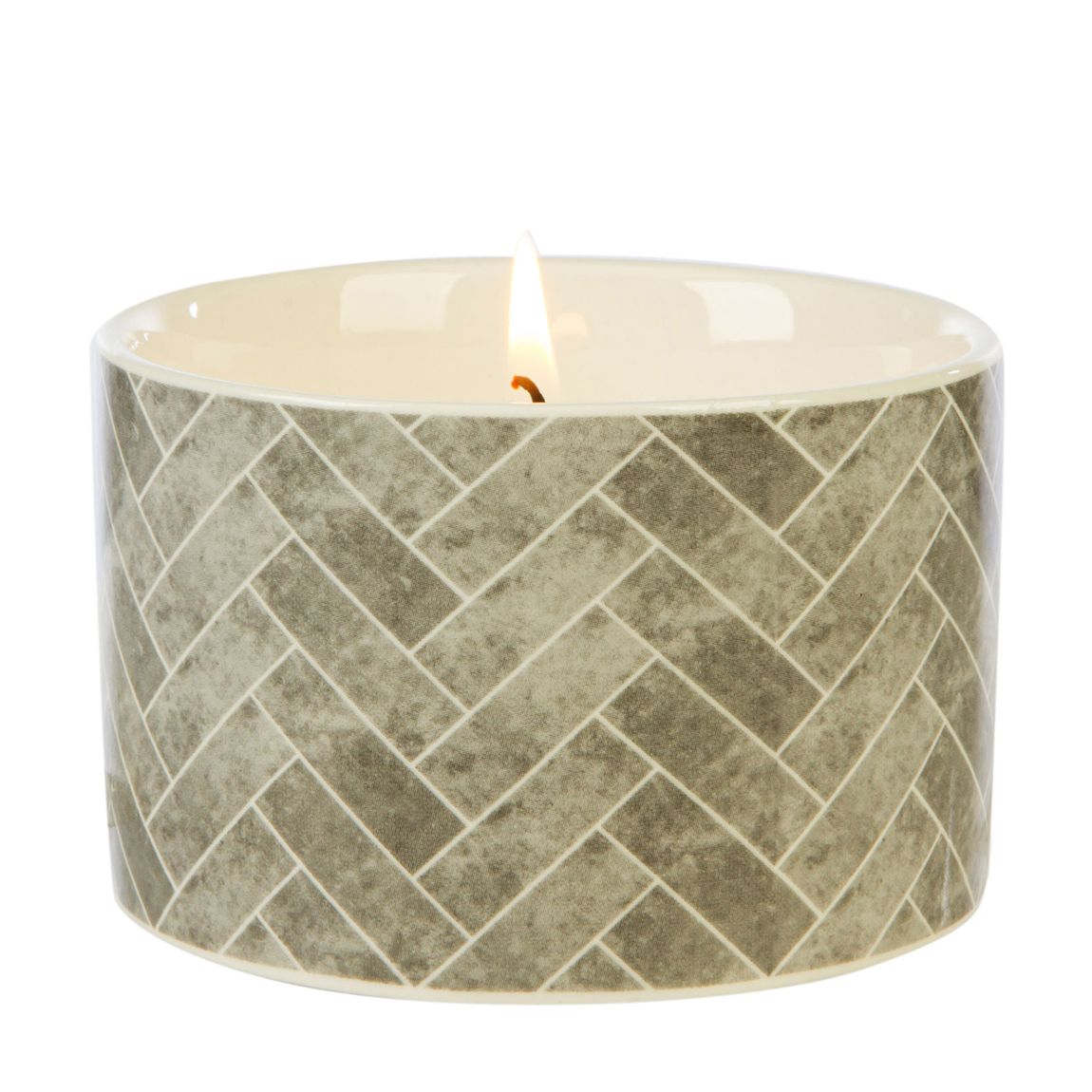 Ceramic Earl Grey & Vetivert 1 Wick Candle main product photo