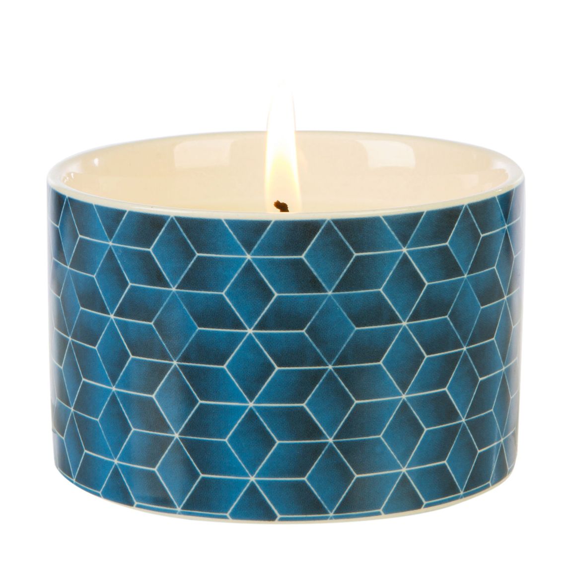 Ceramic Assam & White Cedar 1 Wick Candle main product photo