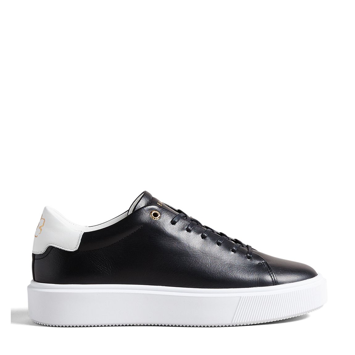 Black Lornea Flower Platform Trainer main product photo