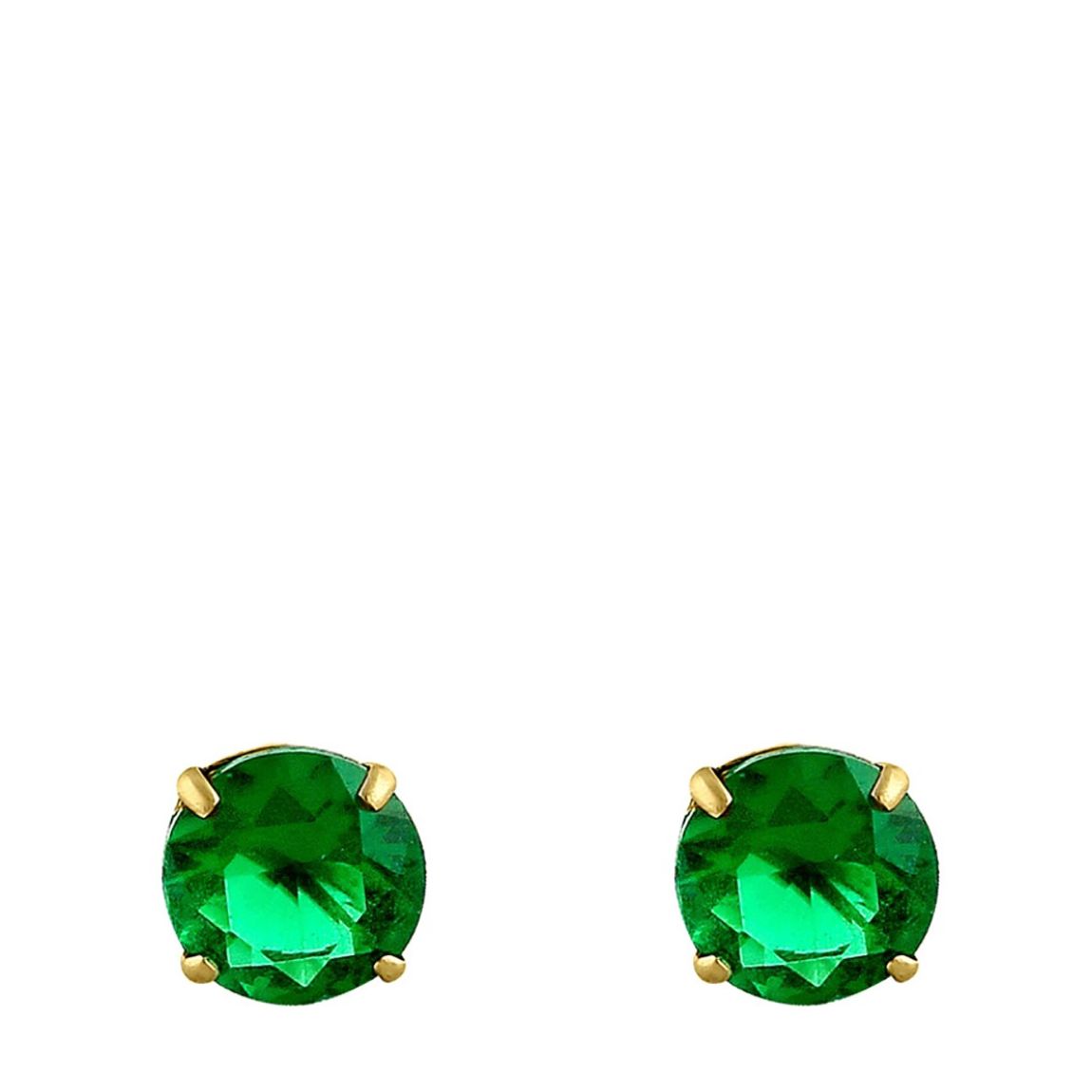 Green Stud Earrings main product photo