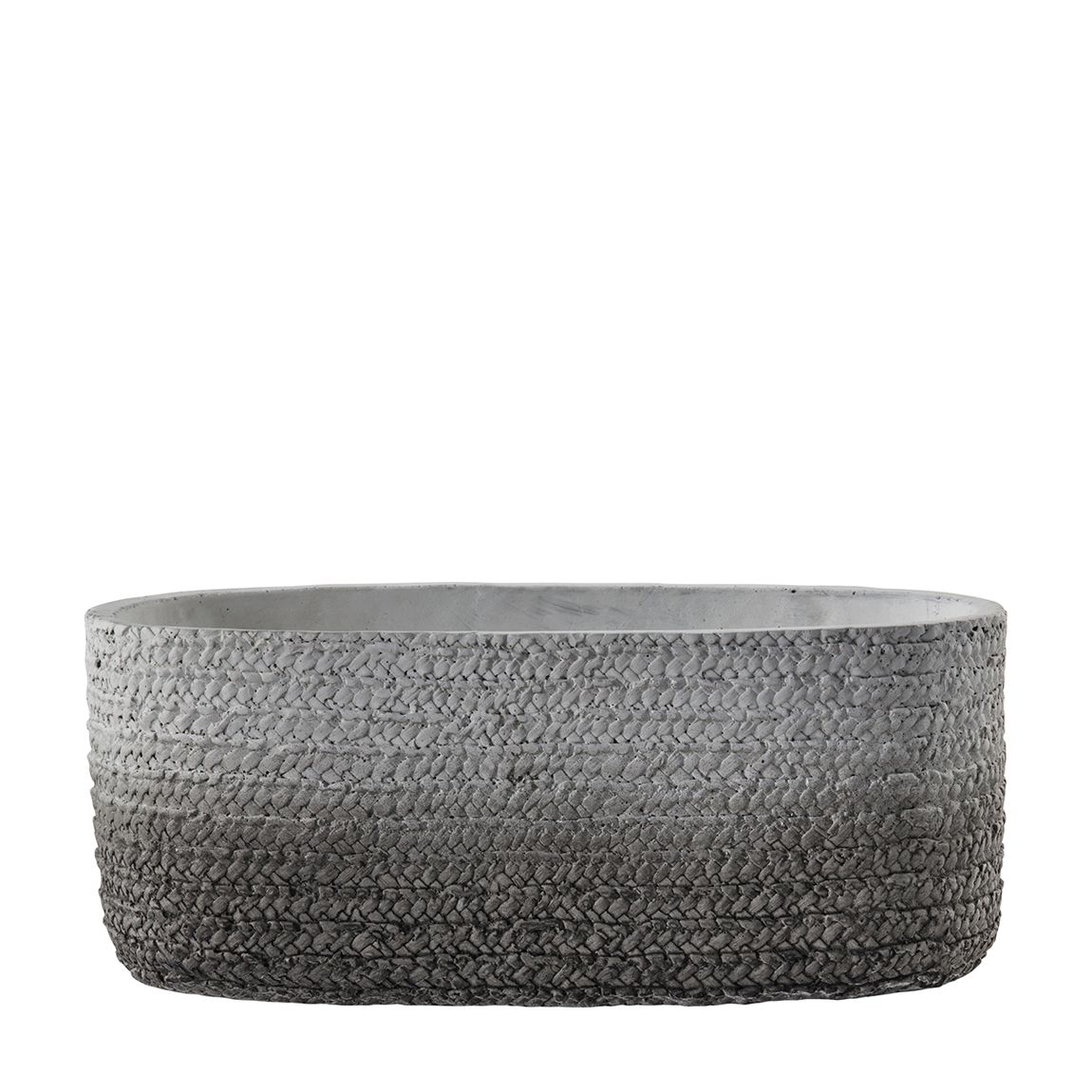 Bako Pot Oval Hombre, Grey main product photo