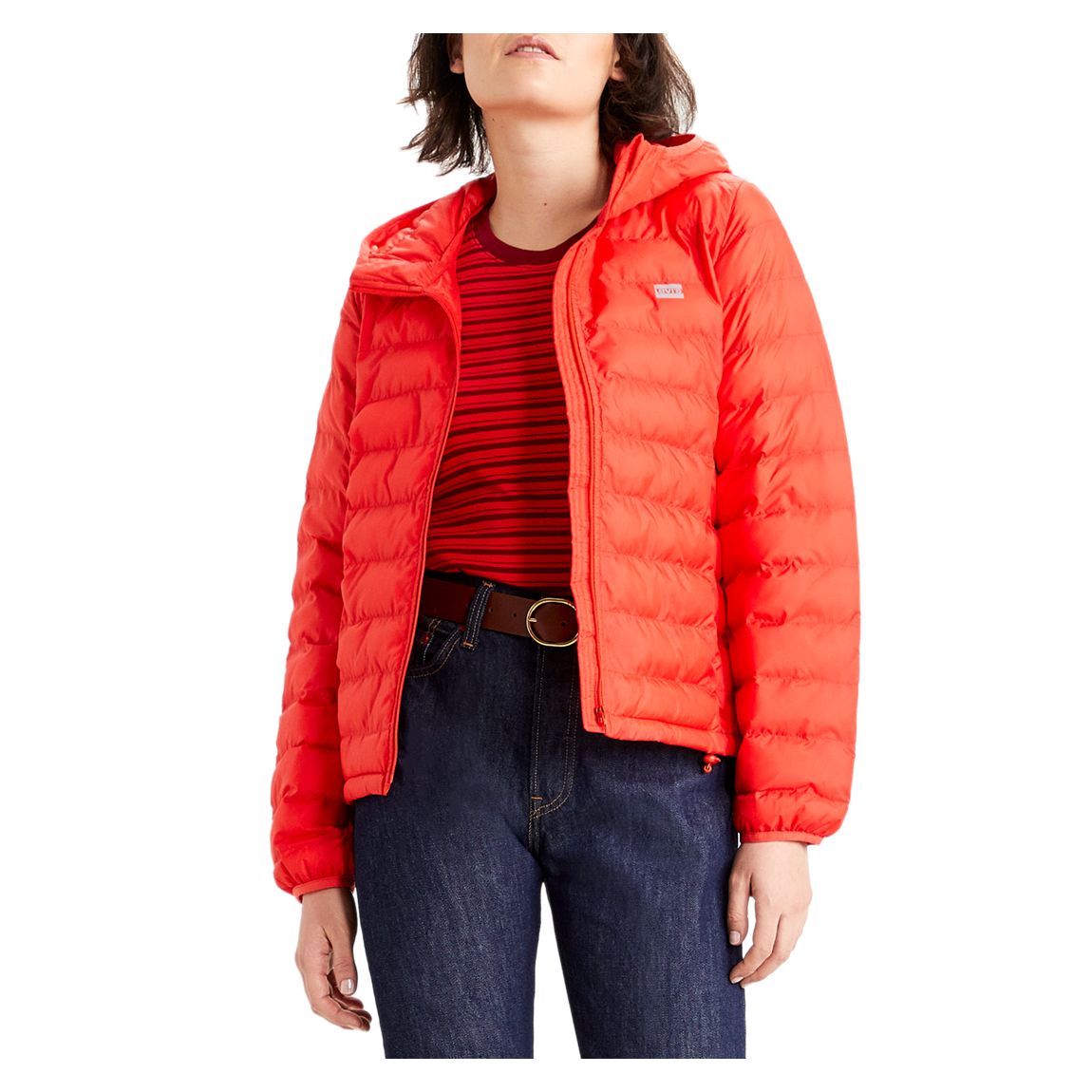 Orange Pandora Packable Jacket main product photo