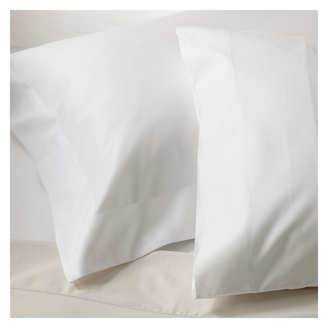 200TC Pair of Oxford Pillowcases, White main product photo