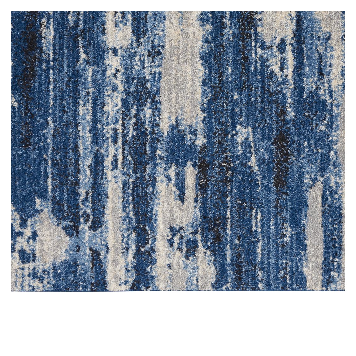 River Flow RFV01 221 x 160cm Rug, Blue/Grey main product photo