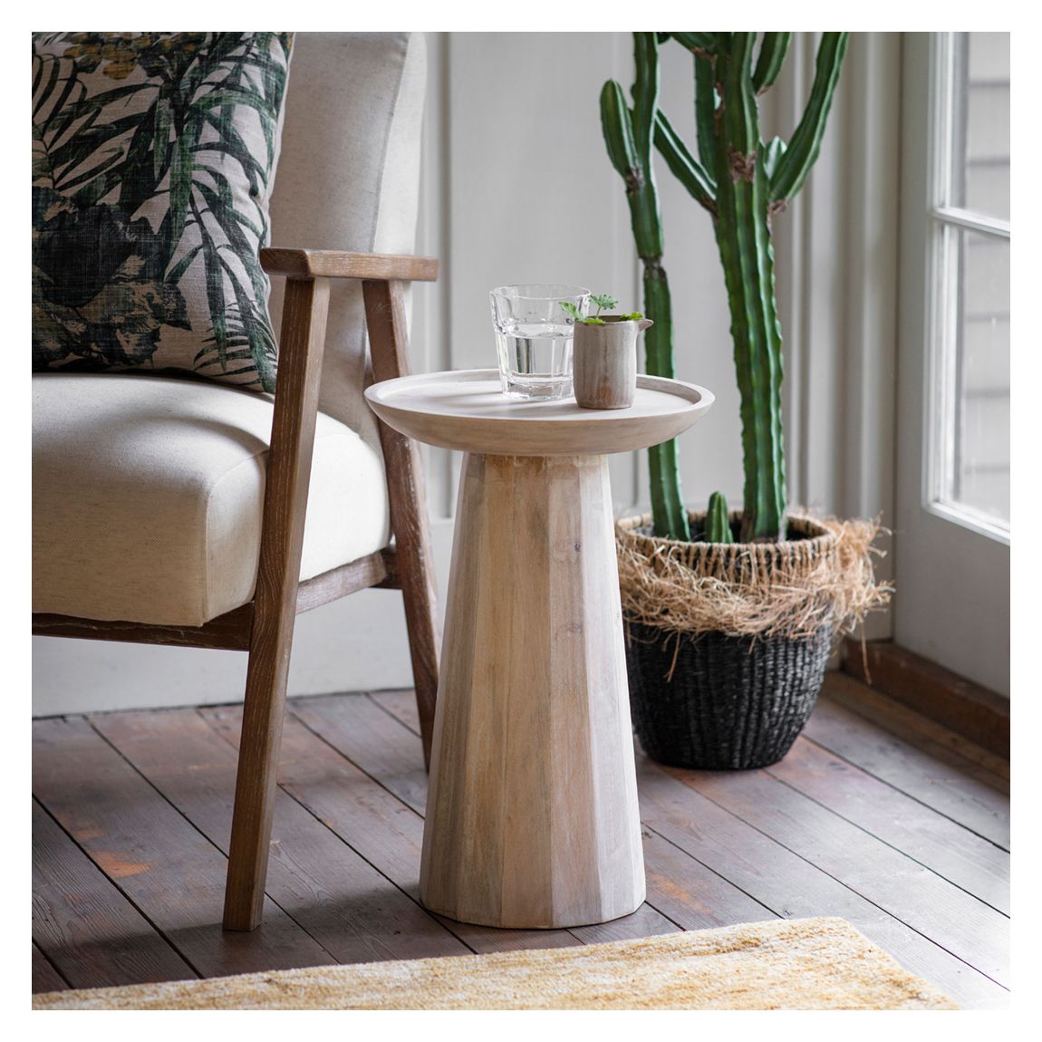 Danaway Side Table White Wash main product photo