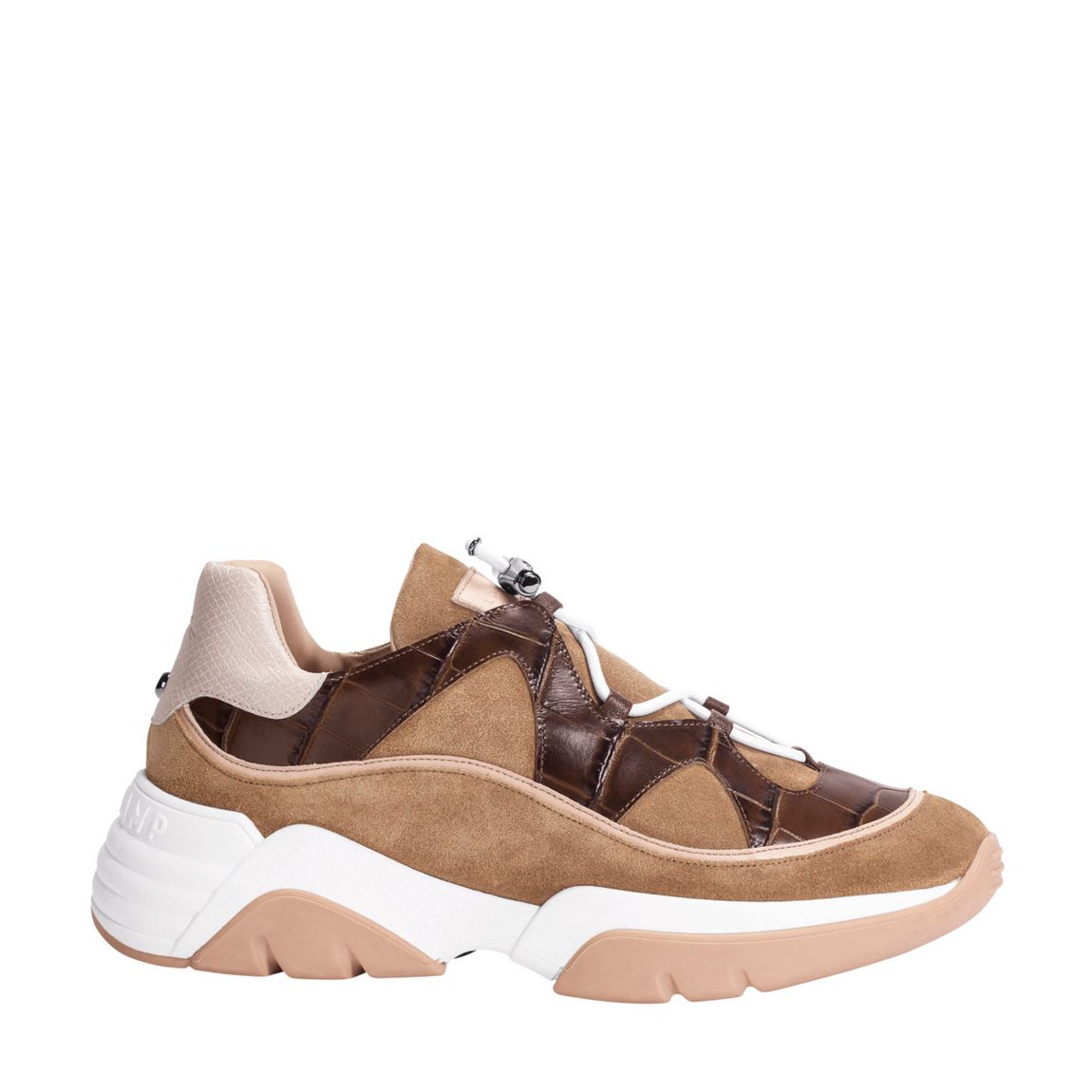 292 Khaki Freeminder Croco Sneakers main product photo
