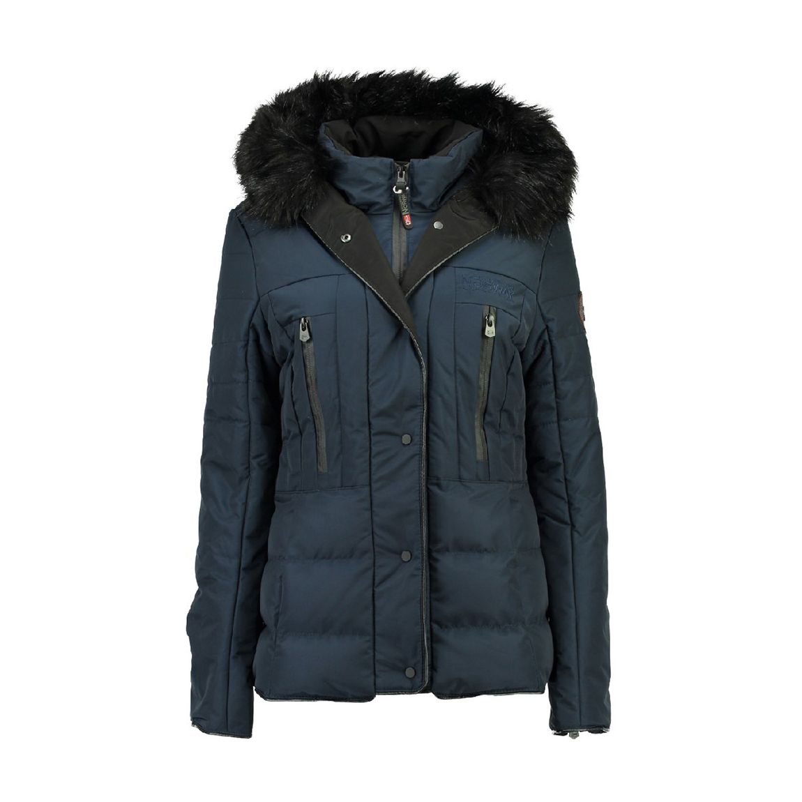 Navy Removable Hooded Parka main product photo