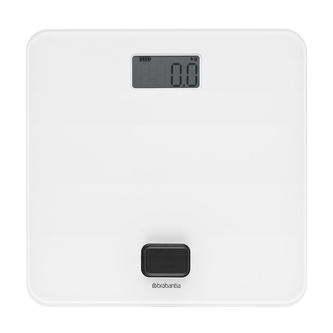 ReNew Battery Free Bathroom Scale, White main product photo