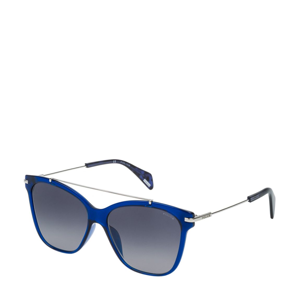 Men's Navy Police Sunglasses 55mm main product photo