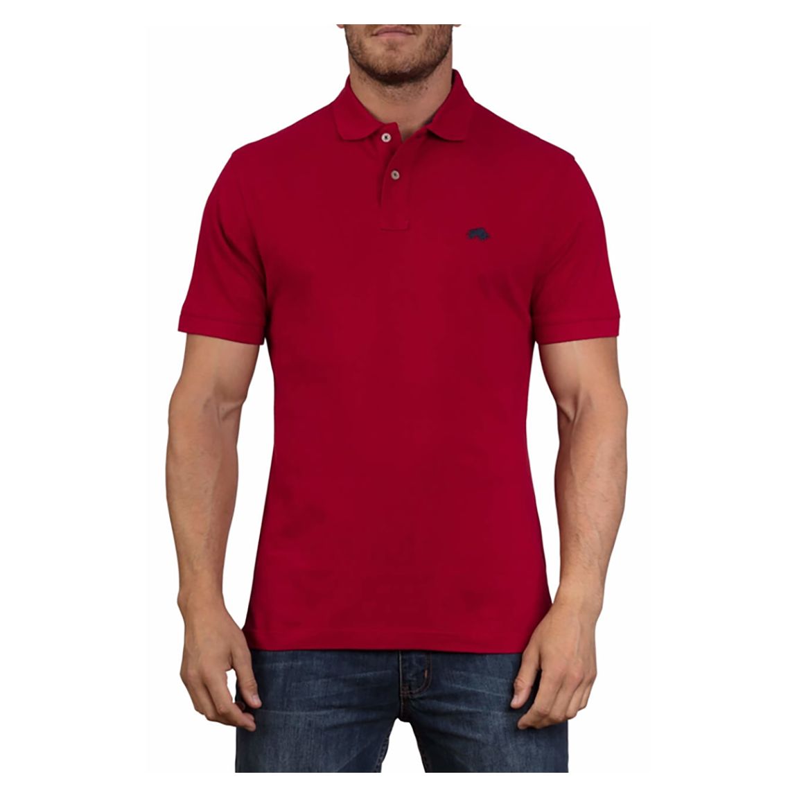 Red Classic Organic Polo Shirt main product photo