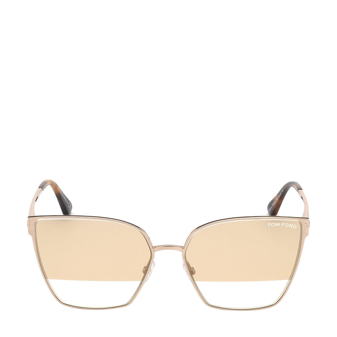 Women's Gold Sunglasses 59mm main product photo