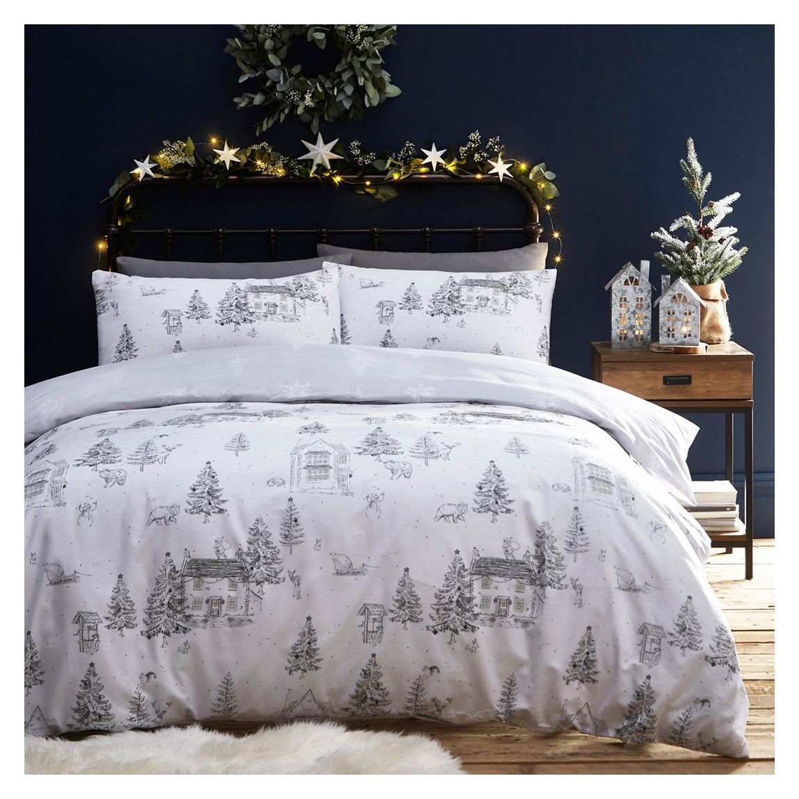 Winter Toile King Duvet Set main product photo