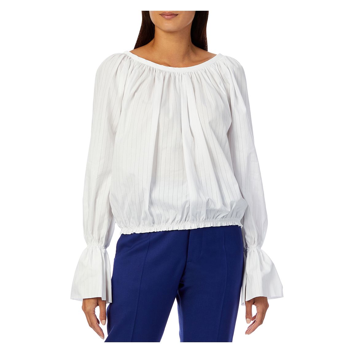White Bella Cotton Blouse main product photo