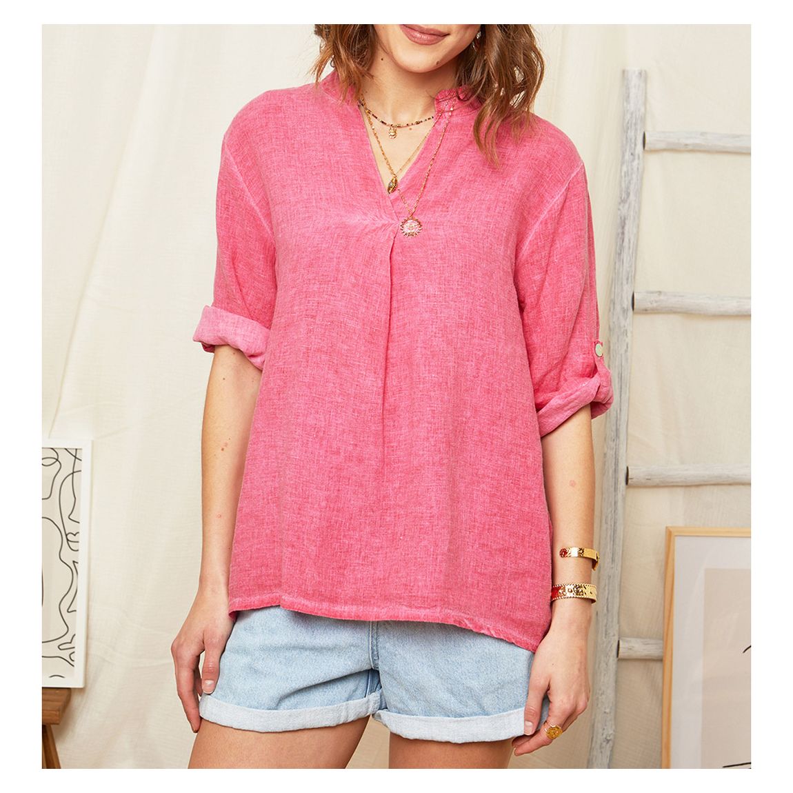 Blouses & Tops PINK main product photo