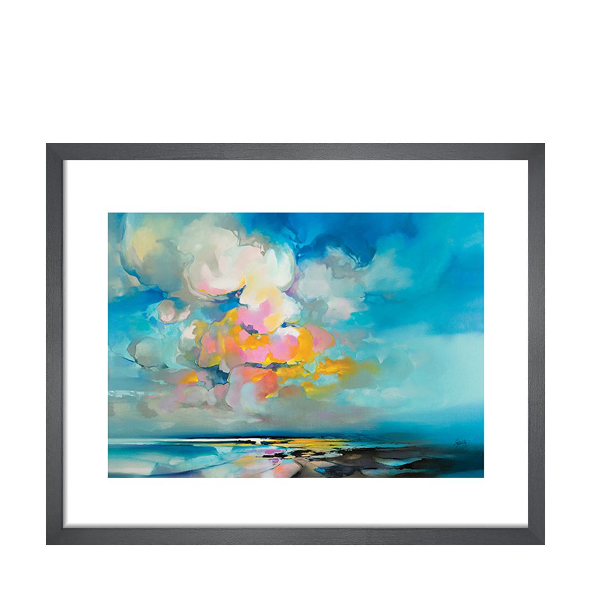 Jura Blue 40x30cm Framed Print main product photo