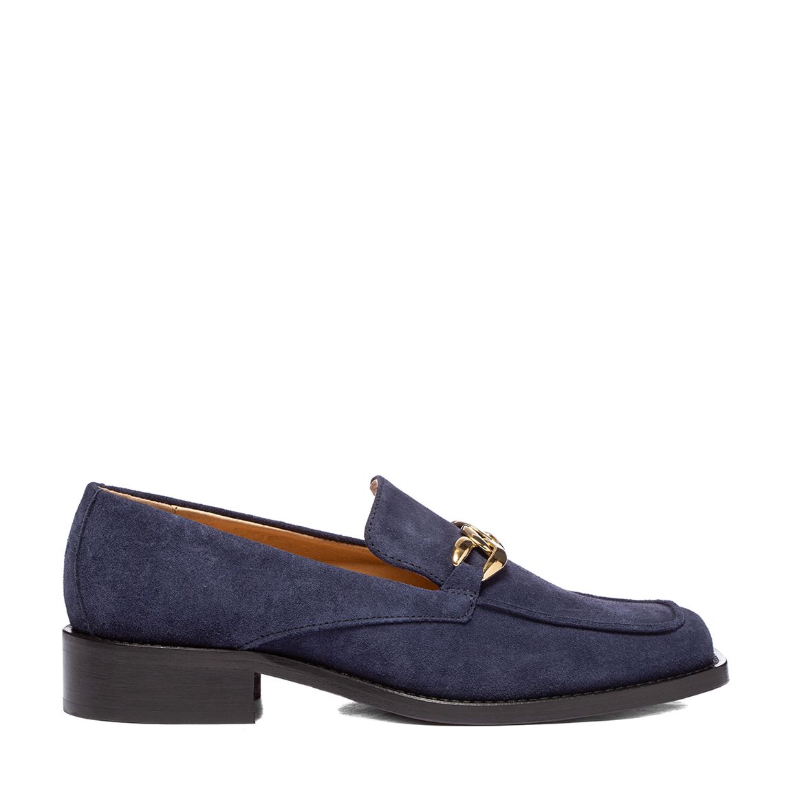 Navy Sofia Suede Loafer main product photo