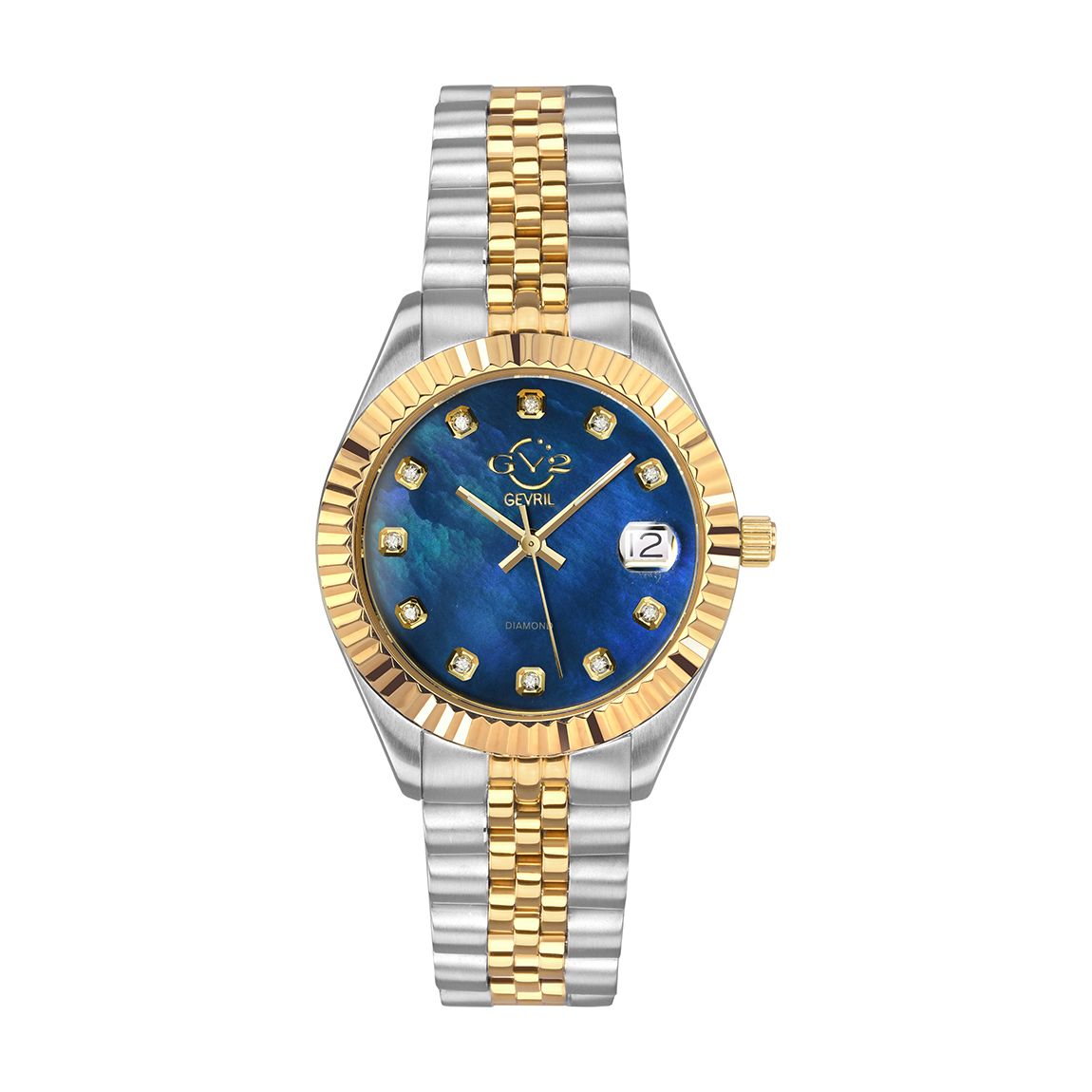Women's Silver/Gold Naples Watch main product photo