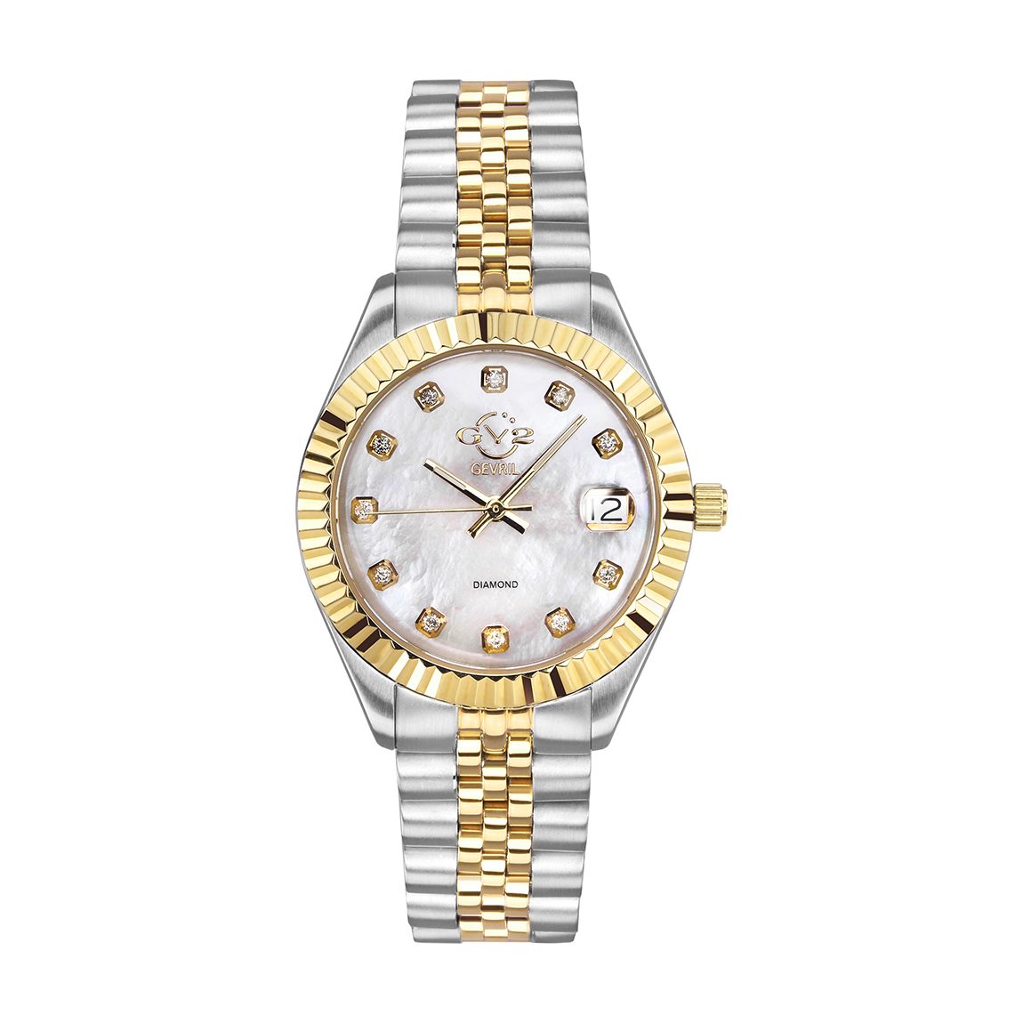 Women's Silver/Gold Naples Watch main product photo