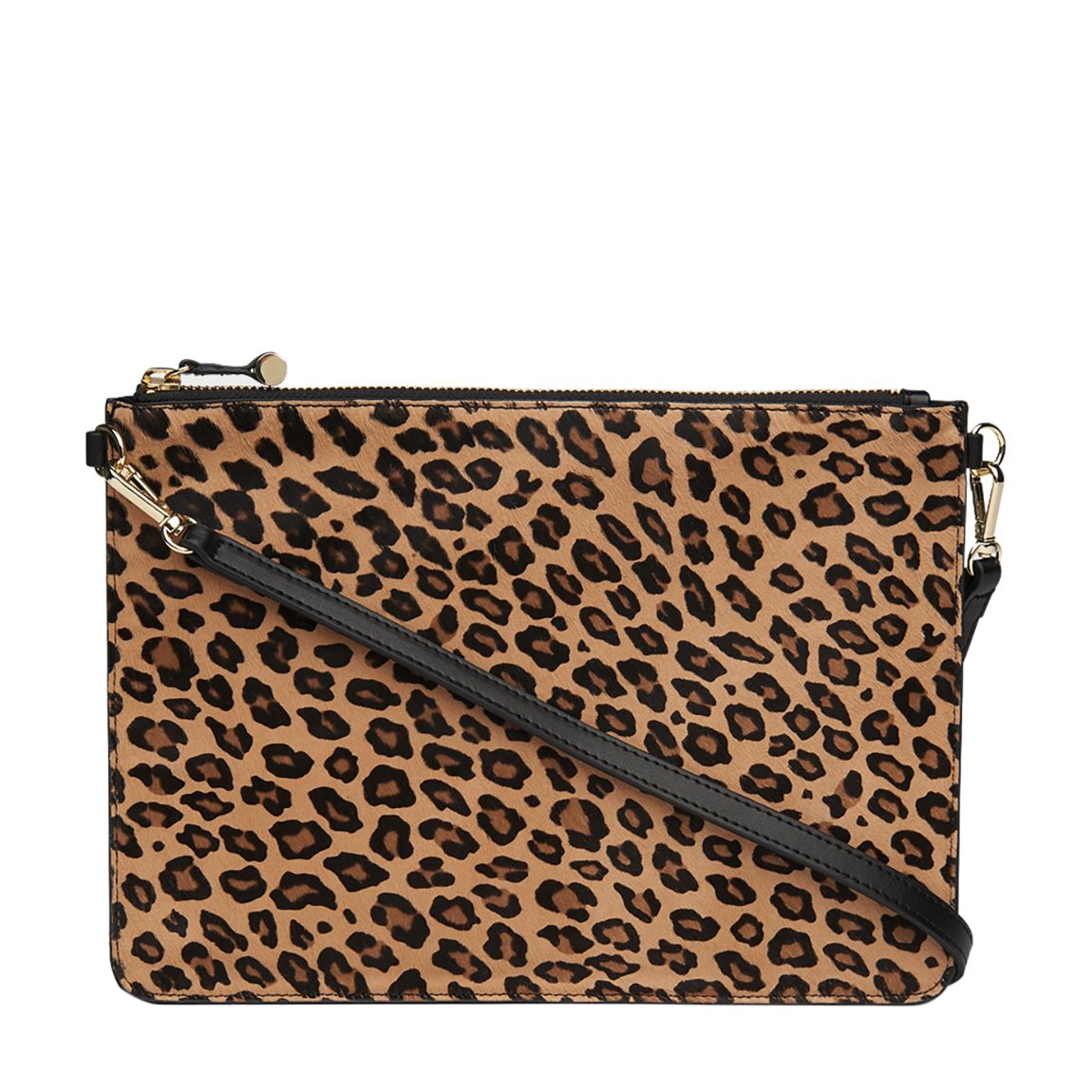 Leopard Large Pouch Wristlet main product photo