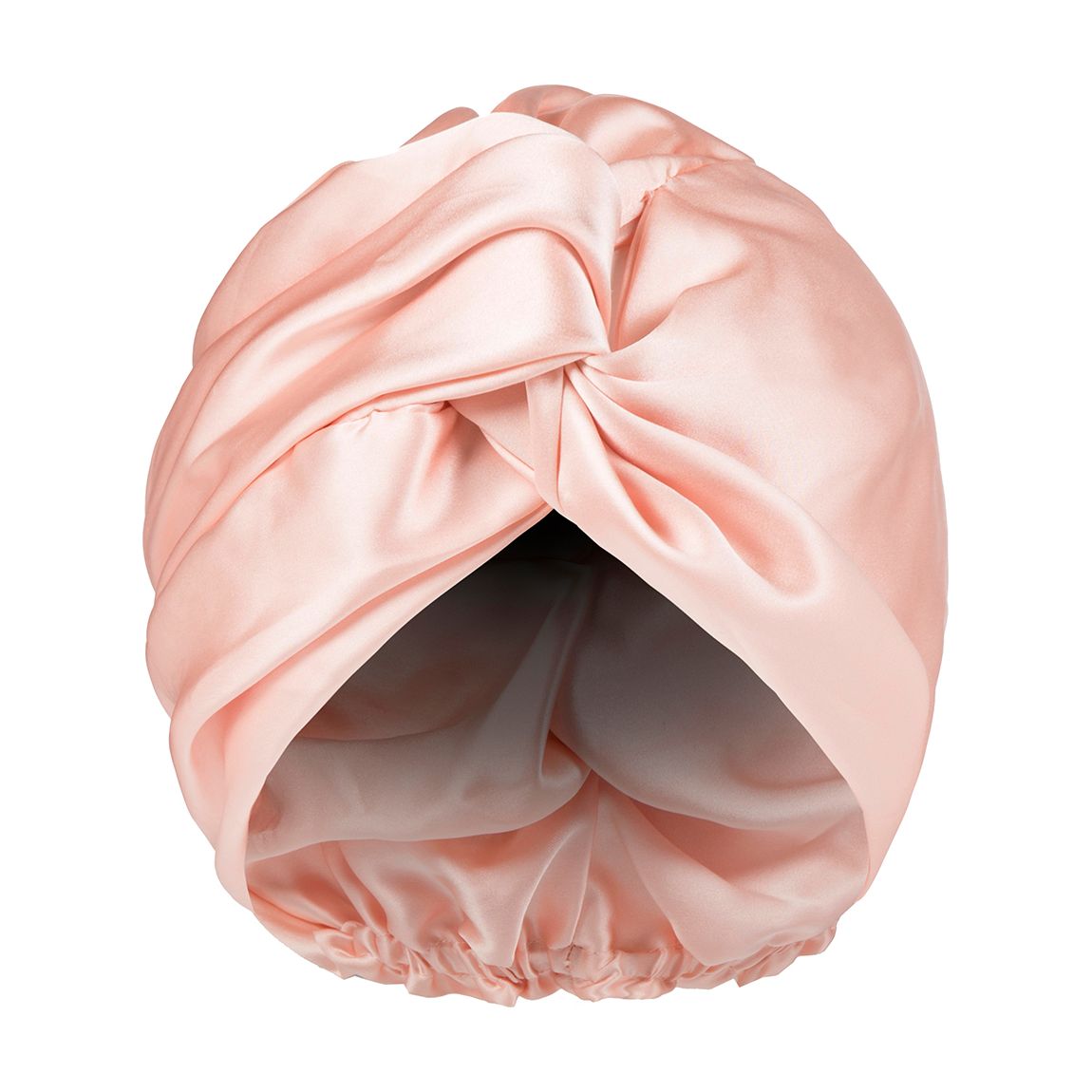 Mulberry Silk Turban, Powder Pink main product photo