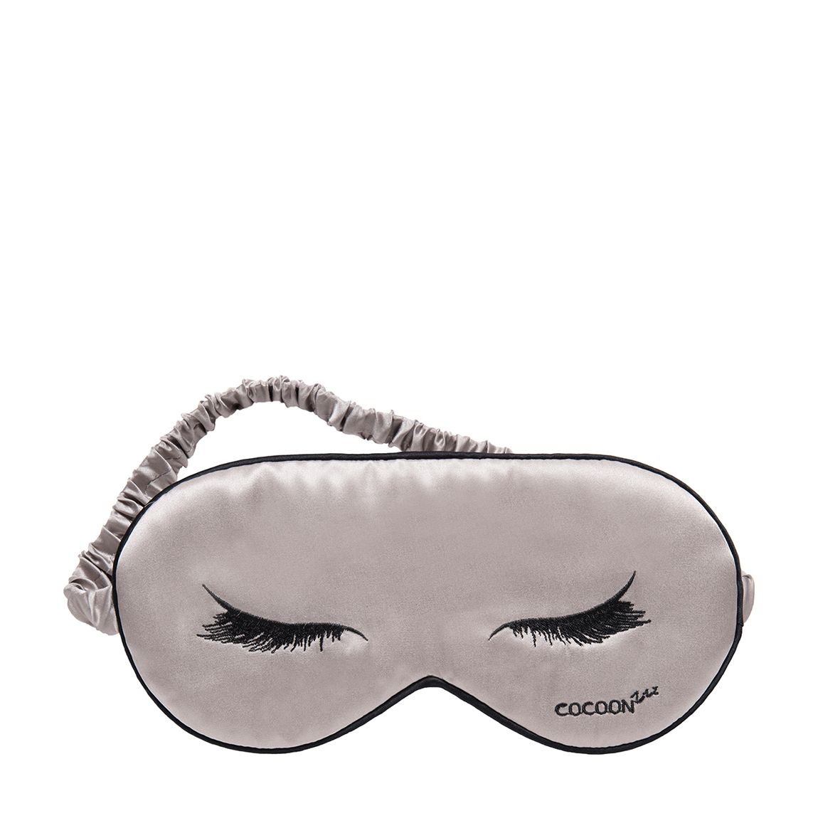 Mulberry Silk Lash Embroided Eye Mask main product photo
