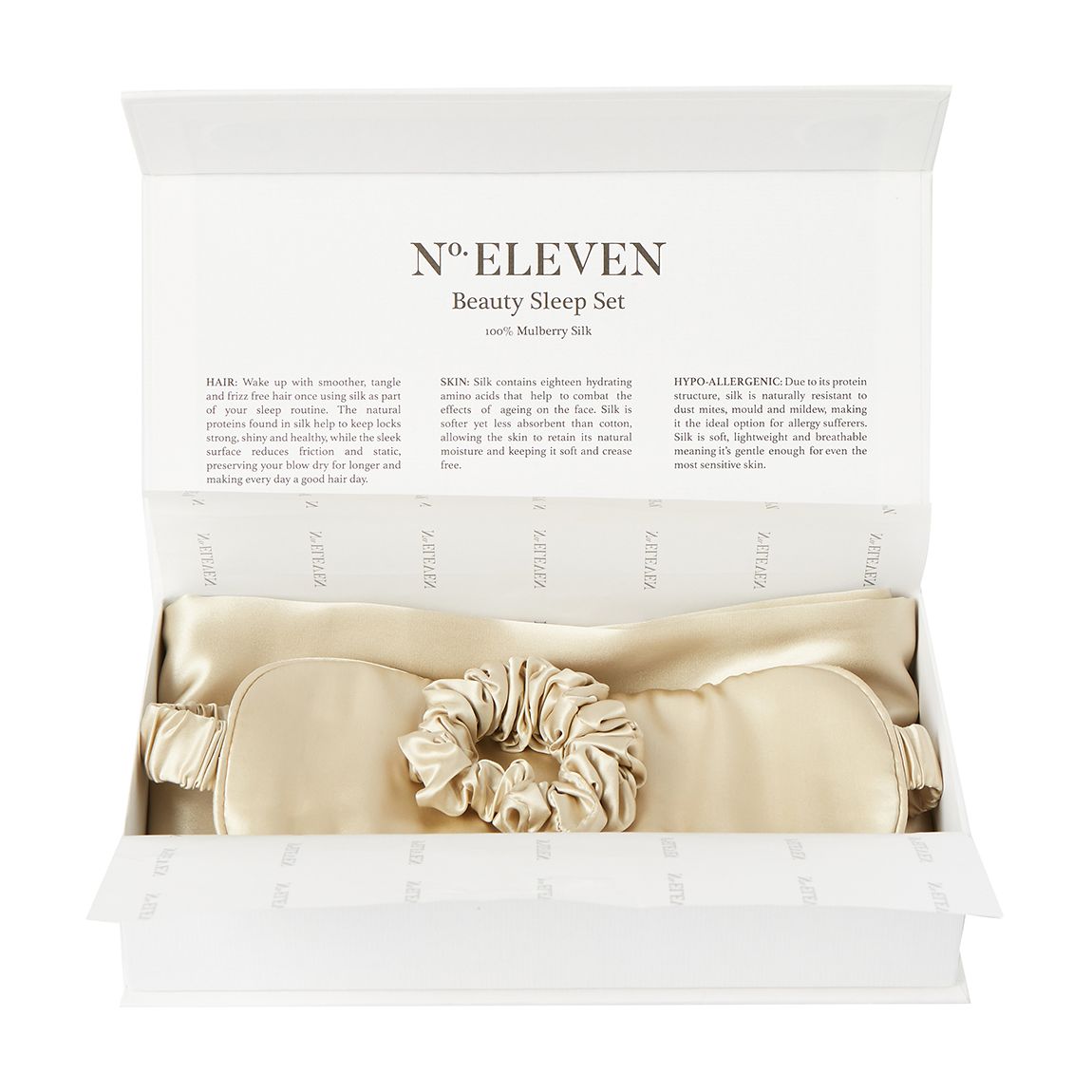 Silk Beauty Sleep Set, Caramel main product photo
