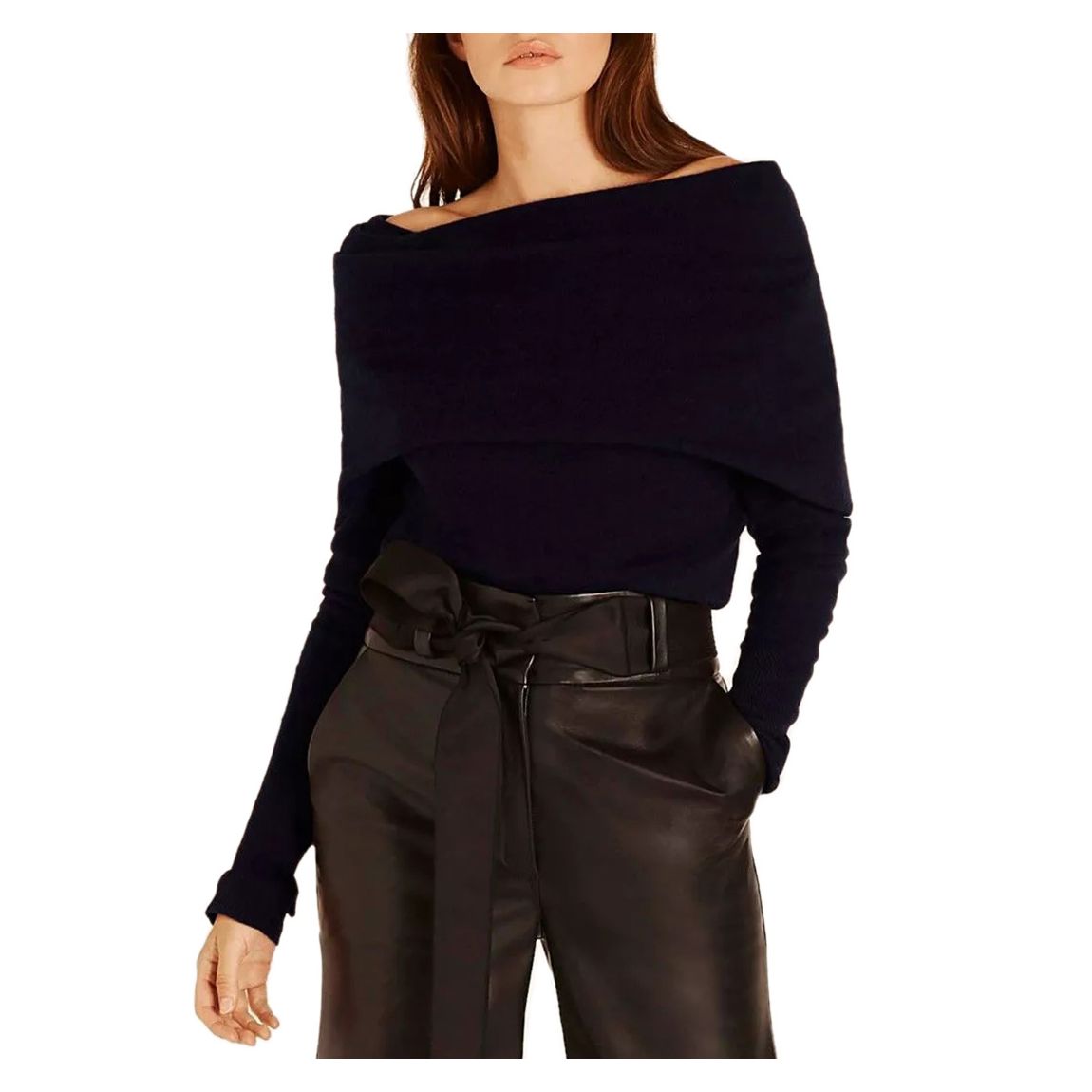 Midnight Shoulder Wrap Jumper main product photo