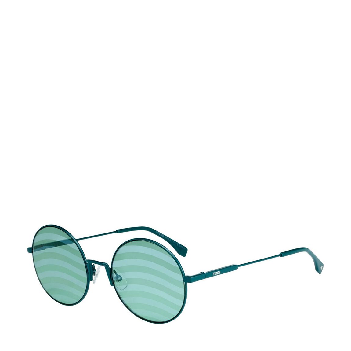 Women's Green Fendi Sunglasses 53mm main product photo