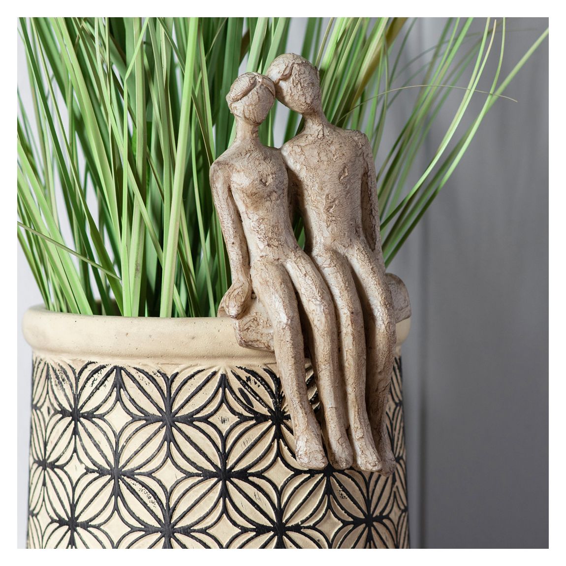 Antique White Togetherness Pot Hanger (2pk) main product photo