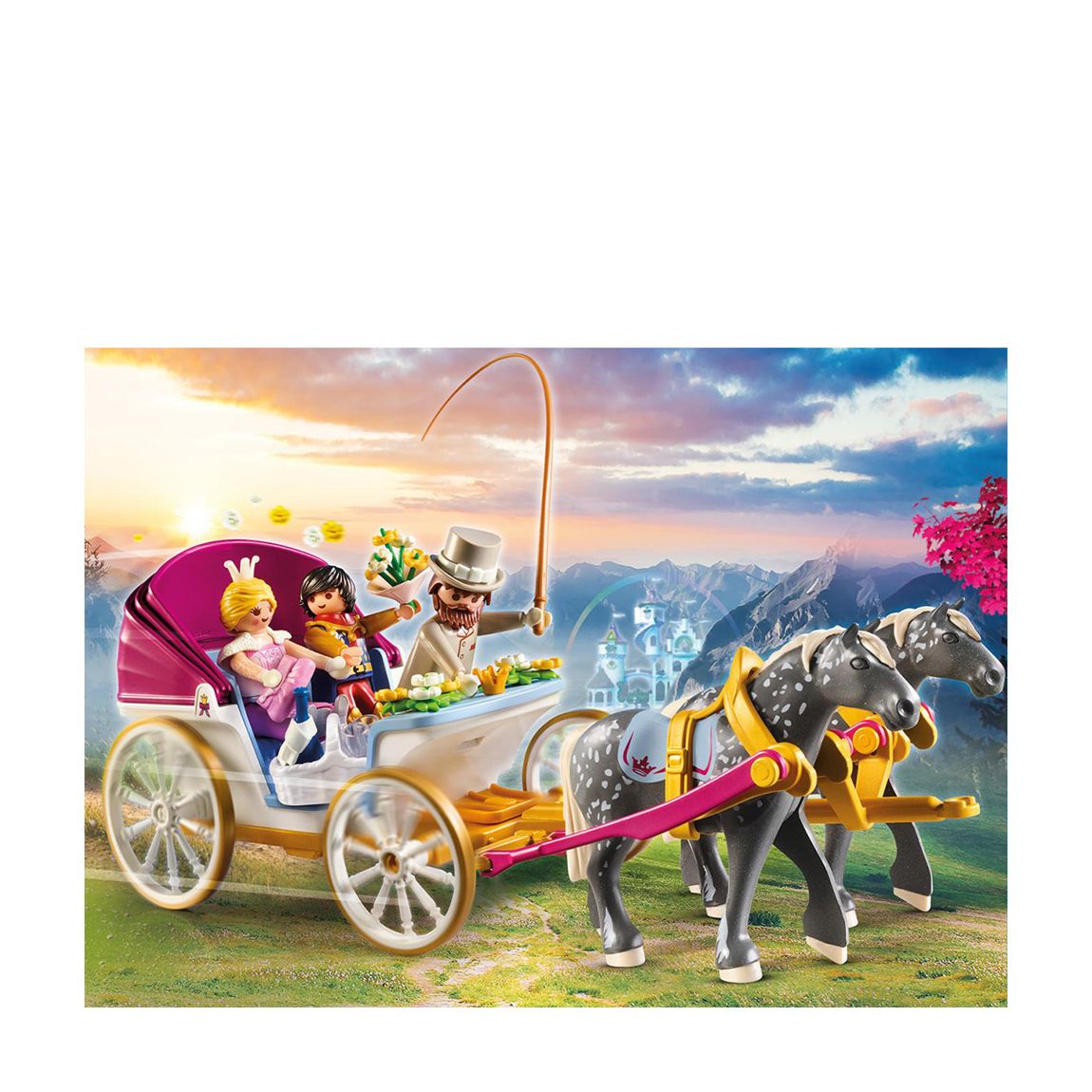Princess Castle Horse-Drawn Carriage - 70449 main product photo