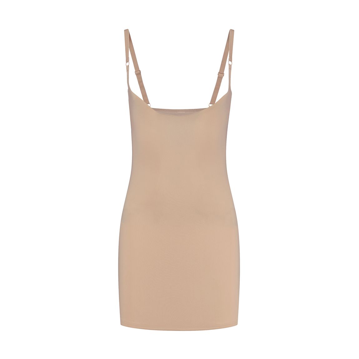 Beige Sculpting Open Bust Dress main product photo