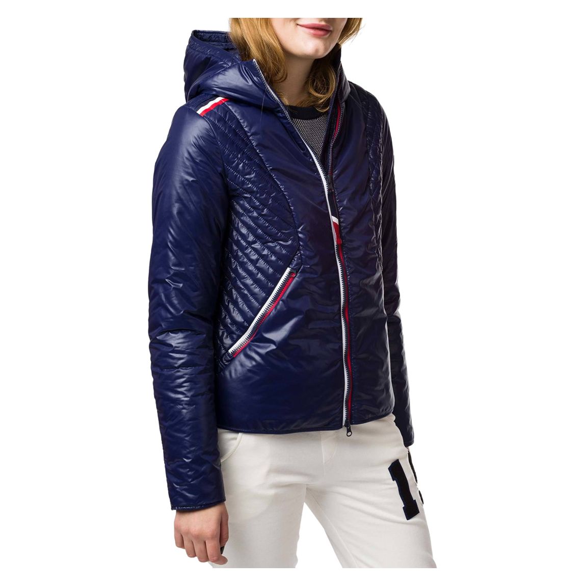 Navy Insulated Hooded Jacket main product photo