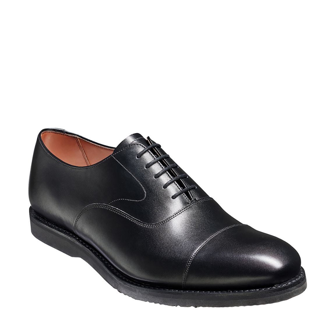 Black Stan Leather Shoe main product photo
