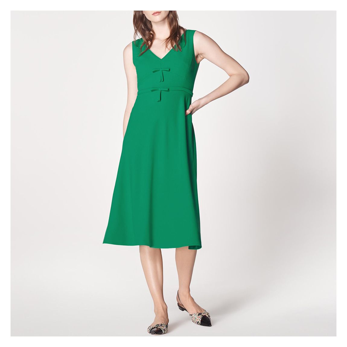 Emerald Green Willow Dress main product photo
