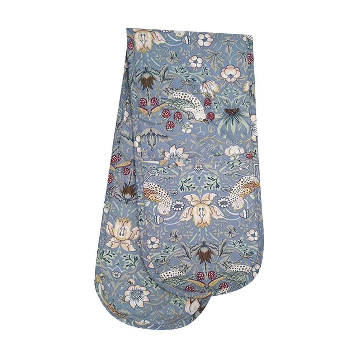 Blue Strawberry Thief Double Oven Glove main product photo