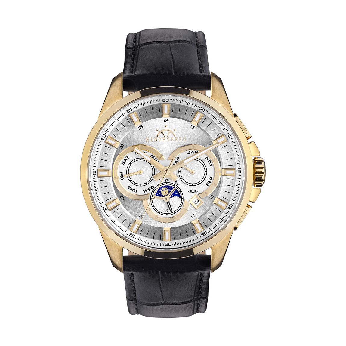 Women's Black/ Gold Stainless Steel Watch main product photo